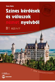 Színes kérdések és válaszok német nyelvből – B1 szint (online hanganyaggal)