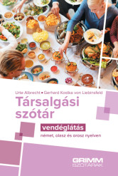 Társalgási szótár – vendéglátás – angol, francia és orosz nyelven